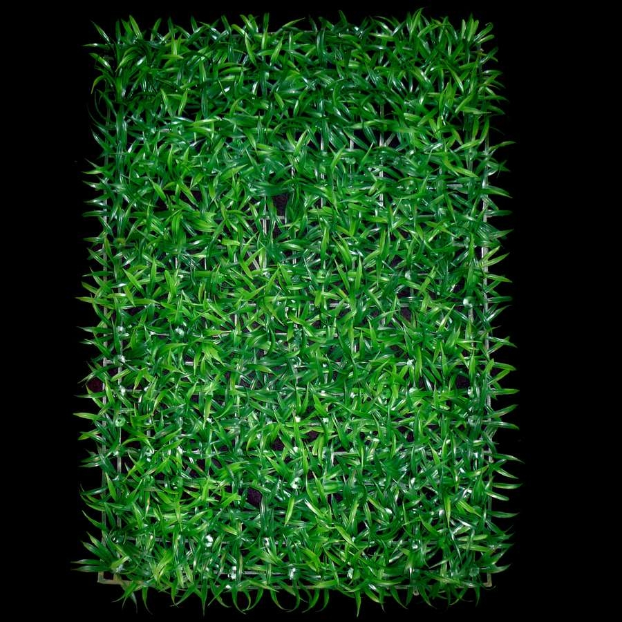 Трава искусственная полянка высокая густая 40x60см
