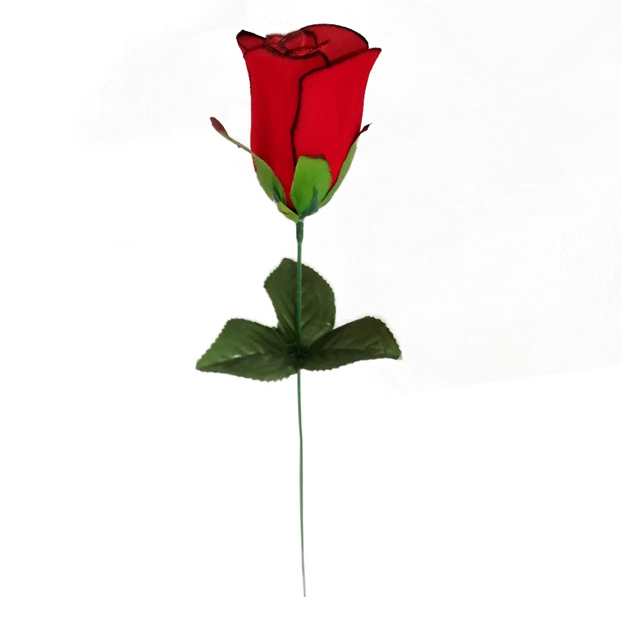 Искусственная роза бархат 32см 001-342