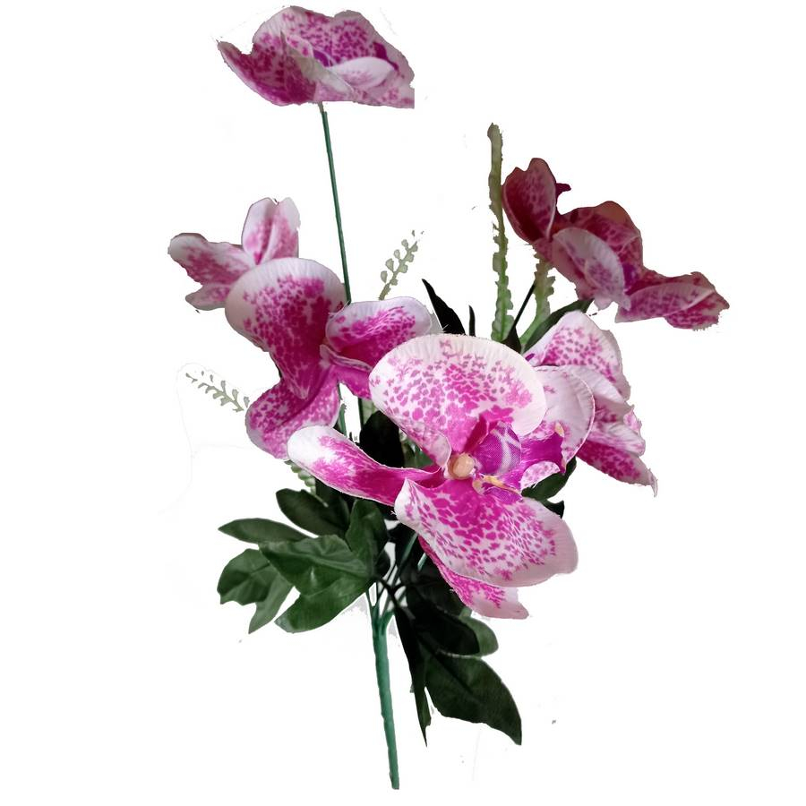 Букет орхидеи на 7 голов 47см 066-509