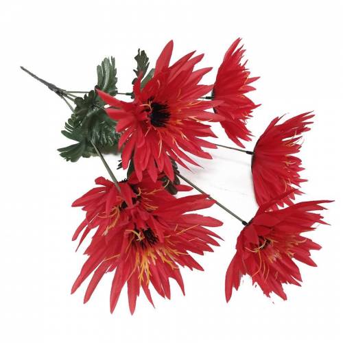 Красные искусственные цветы купить по оптовым ценам в интернет магазине55опторг