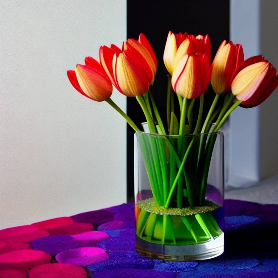 искуссвенные-цветы_тюльпан-искусственный-в-вазе-B